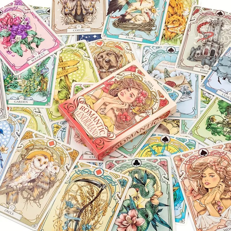 🔮Baralho Cigano Lenormand Romantic Lançamento Exclusivo  místico magico