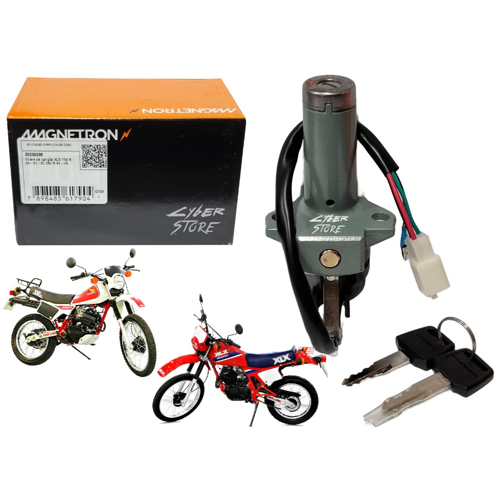 Chave de ignição Contato Honda XL 250R / XLX 250R