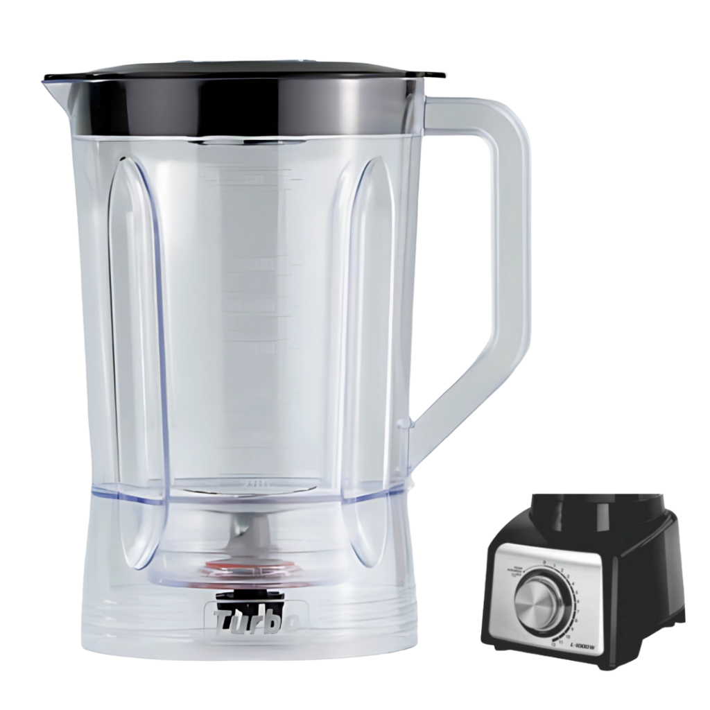 COPO MONDIAL L1000 L1100 TURBO INOX L1200W CRISTAL TAMPA PRETA