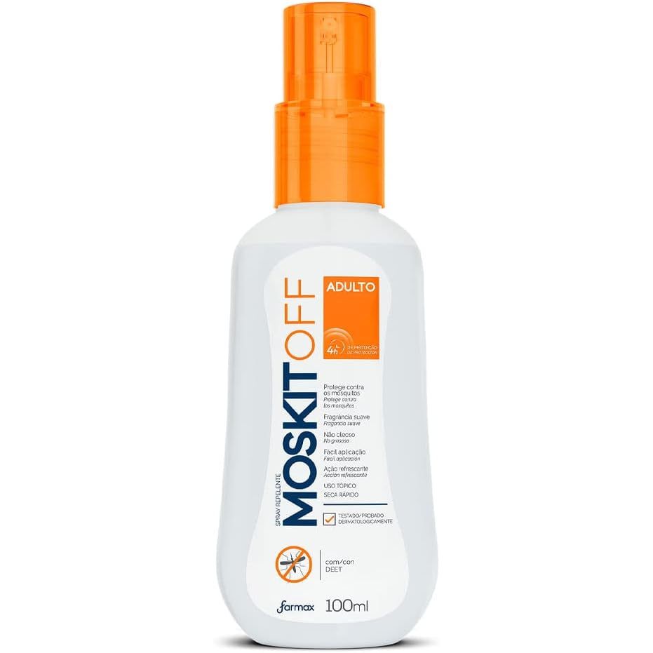 Repelente Adulto Spray Moskitoff 100ml em Oferta na Shopee