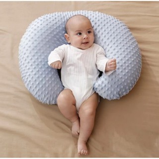 Almofada de Amamentação Bebê Travesseiro de Apoio para Amamentar Conforto Mamãe e Bebê Design Bolhas Uso Diário Enxoval