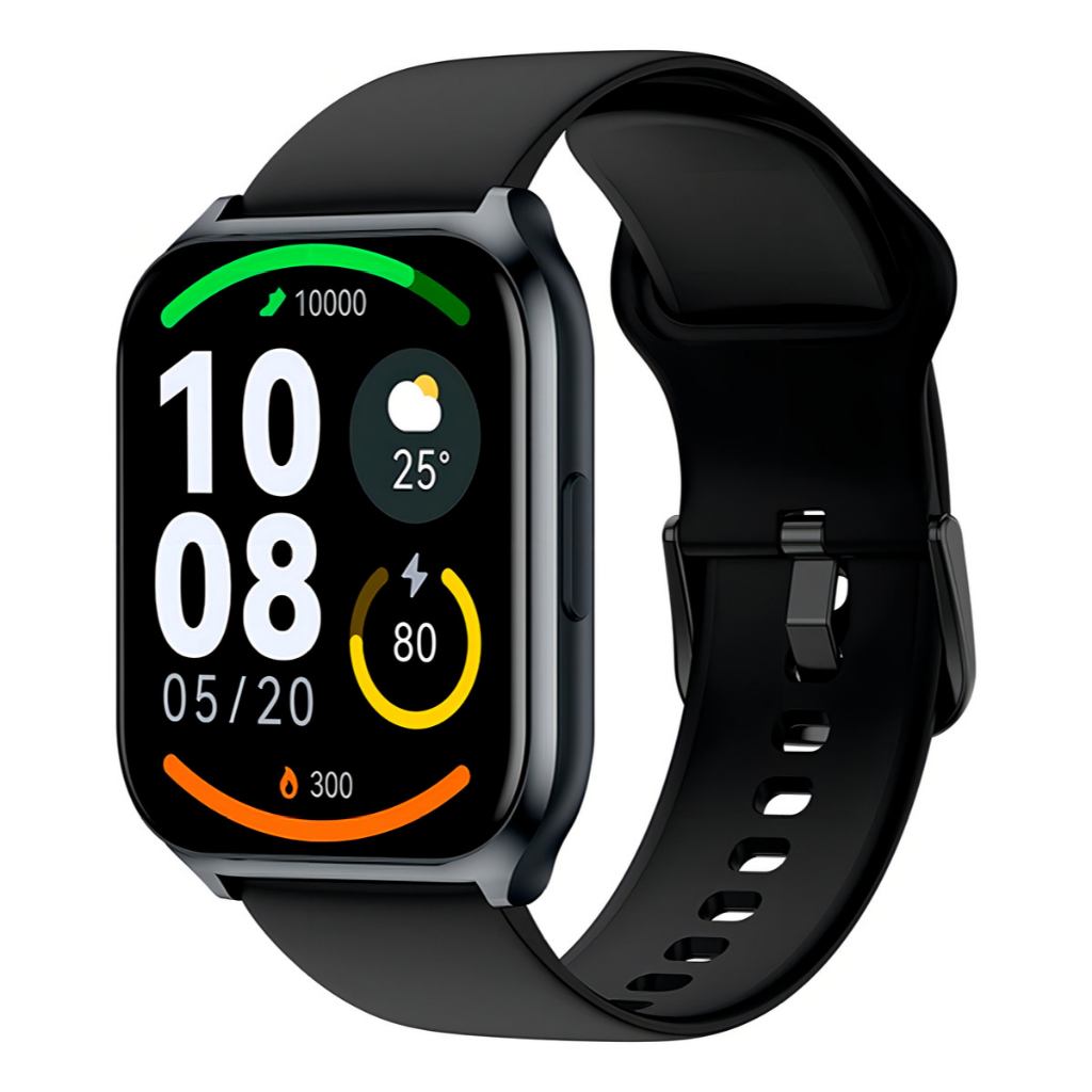 Smartwatch Haylou Watch 2 Pro Tela Grande Monitoramento Saúde Batimentos Sono Esportivo Android iOS Bateria Longa