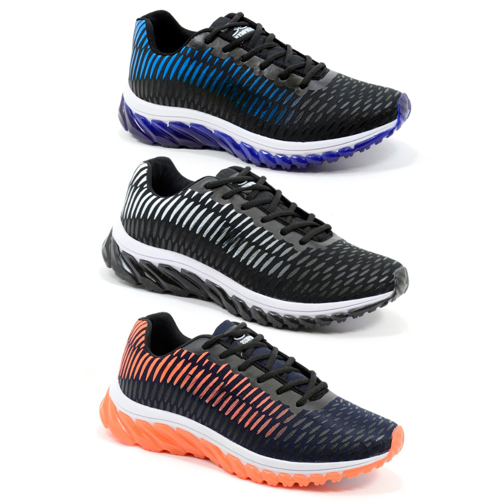 Kit 3 Tênis Esportivo Unissex Corrida Academia Super Leve e Macio Promoção