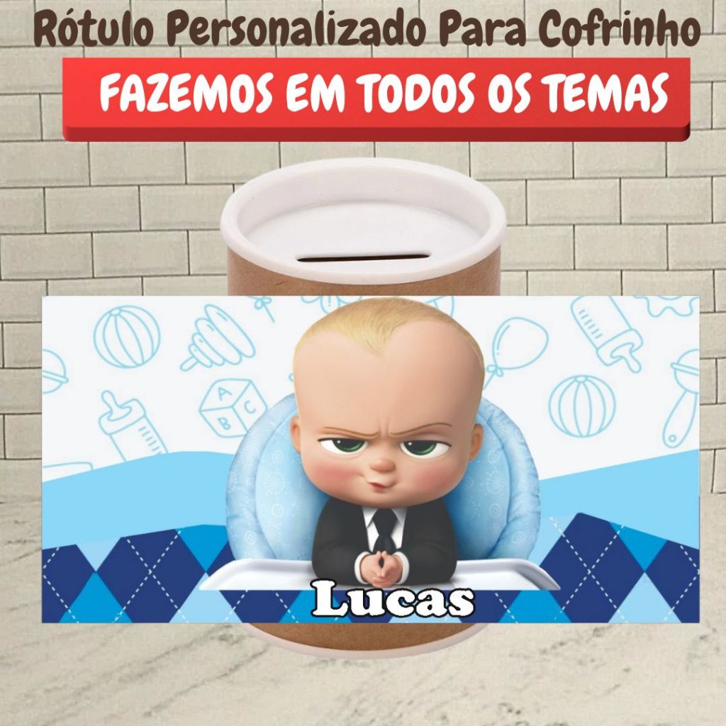 Rótulo Adesivo Personalizado - PODEROSO CHEFINHO - Lembrancinha Aniversário Infantil