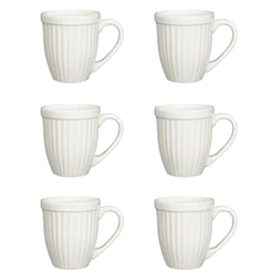 Kit 6 Canecas Xícaras Itália Segunda Linha Defeitos Cappuccino 12 Cores Mesa Posta