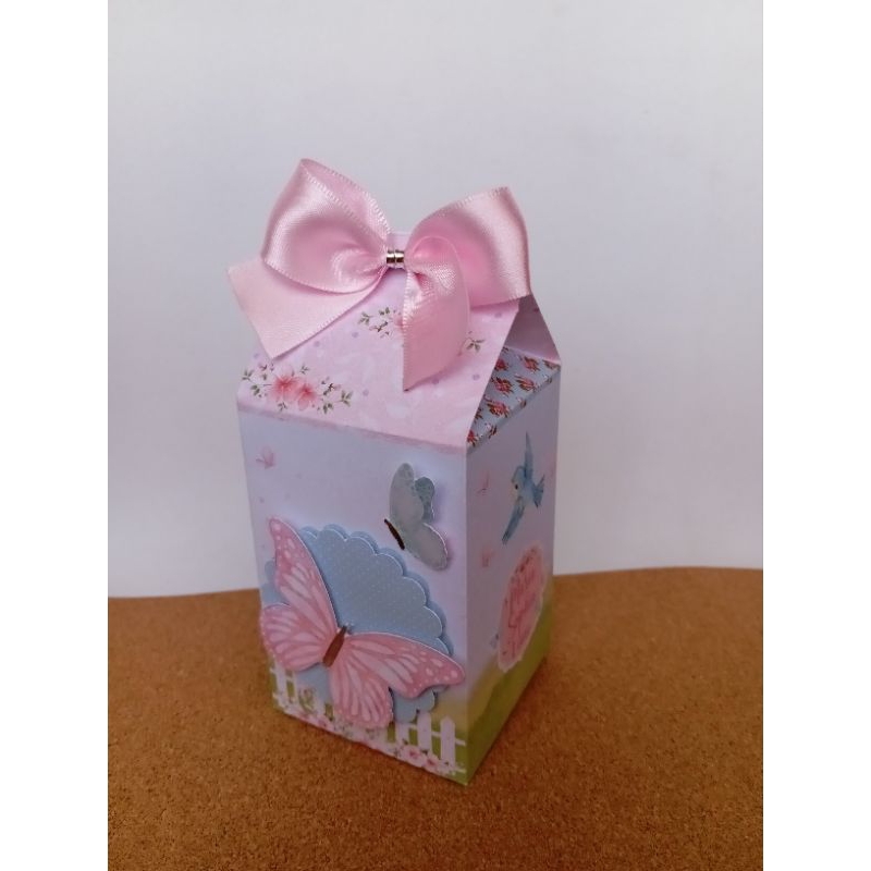 Kit Caixas Milk Jardim Encantado - Lembrancinhas - Aniversário - Caixinhas Personalizadas - Decoração de Mesa