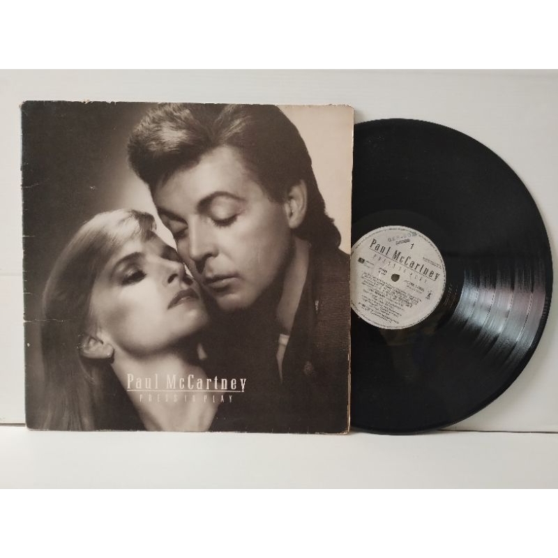 LP Paul McCartney - Press To Play 1986 (Capa Dupla)