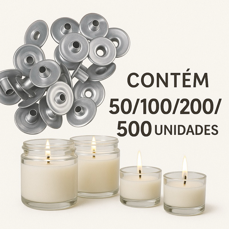 Ilhós Para Pavio De Velas 2,5mm Alta Qualidade