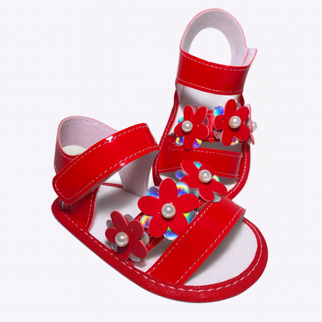 Sandalia Feminina Flor Perola Para Bebê Menina e Reborn em Oferta na Shopee