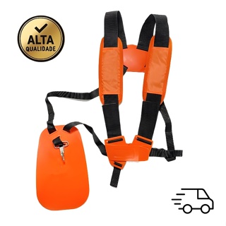 Cinto Duplo Alça Para Roçadeira Universal Serve Qualquer Marca Confortável Profissional Jardinagem em Oferta na Shopee