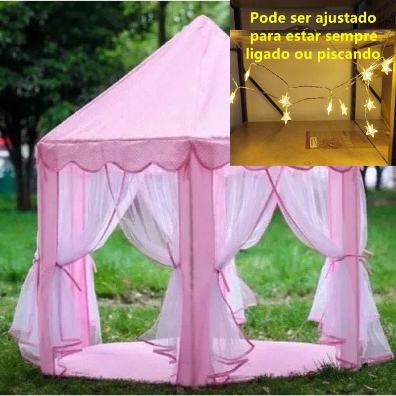 Tenda Cabana Castelo Infantil Princesas Linda +pronta