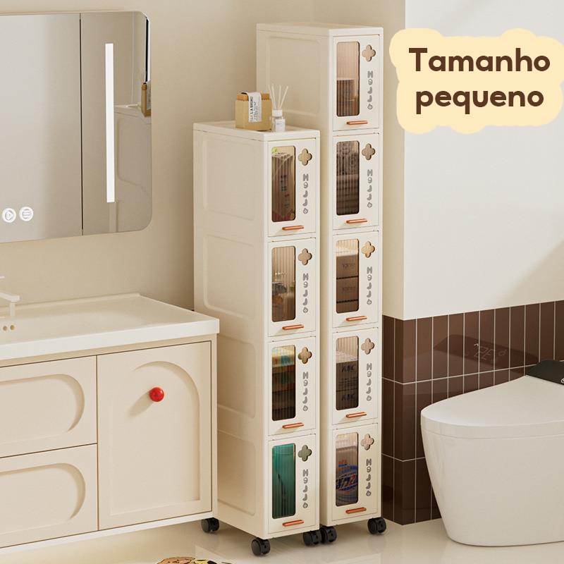 Armário Organizador Banheiro Estreito: Onde Comprar | BuscaProdutos