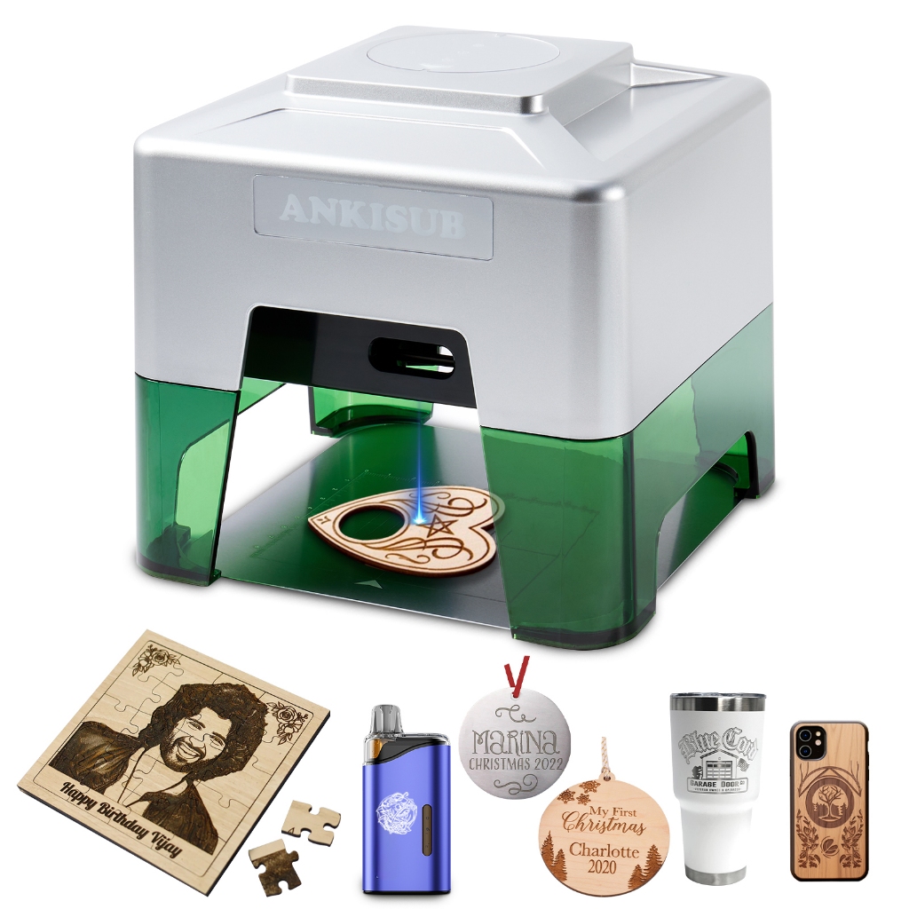 Máquina De Gravação A Laser Portátil Ankisub L3c 3w 24w em Oferta na Shopee
