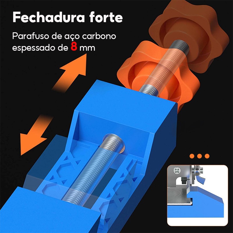 Guia Ajustável para Serra Elétrica Corte Rápido e Preciso em Madeira