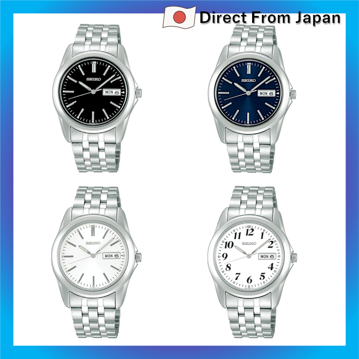 [Relógio Seiko] Relógio de quartzo masculino Seiko Selection SCXC013 preto, SCXC011 azul, SCXC007 branco, SCXC009 branco