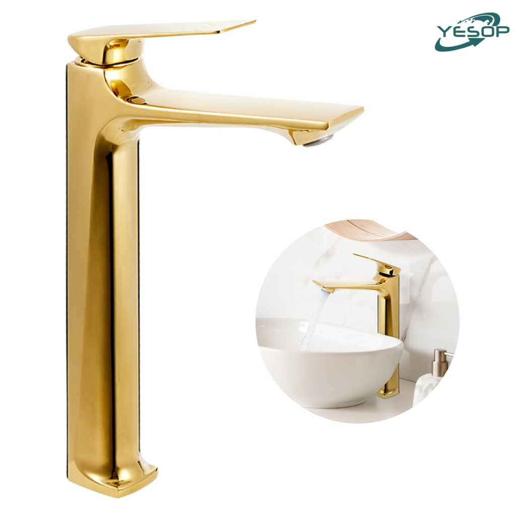 Torneira Banheiro Monocomando Misturador Para Lavatório Luxo Inox quente e frio 19cm/30cm ...