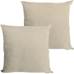 Kit Com 2 Capas De Almofadas Decorativas 45x45 Linho
