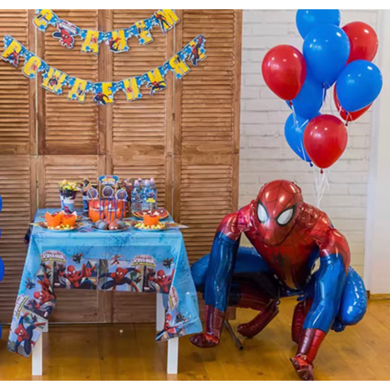 balão gigante homem aranha vingadores tema batman ferro balões festa menino aniversário — imagem 2 de 2
