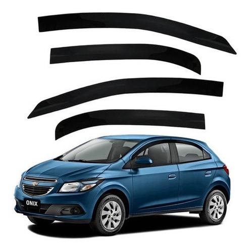 CALHA SLIM (4 PORTAS) - ONIX (12 até 18) - PRISMA (13 até 18) | SKU: 80011 em Oferta na Shopee