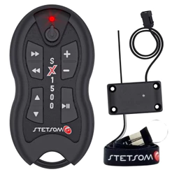Controle Longa Distância Stetsom SX1500 8 Funções 1500 Metros Preto Som Automotivo
