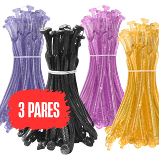 3 Pares Tiras Slim Glitter - Cabresto Tira Correia Alça para Chinelo Slim Feminina em Oferta na Shopee