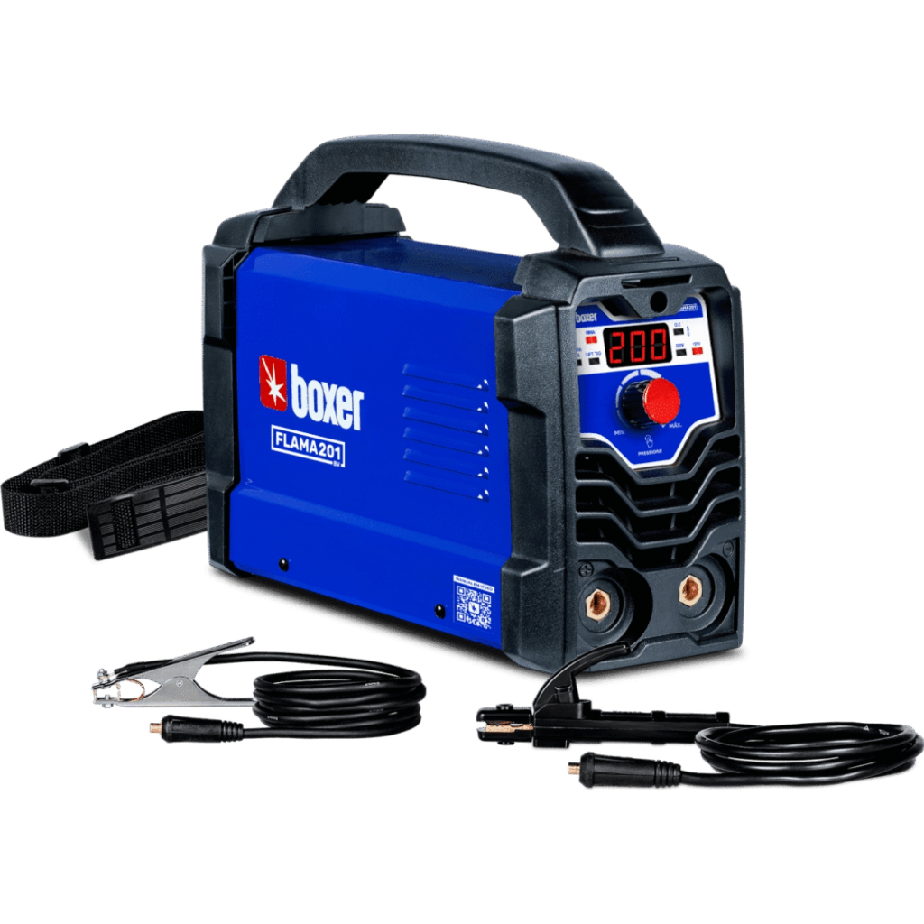 Máquina De Solda Inversora 200a Flama 201 Bivolt Boxer