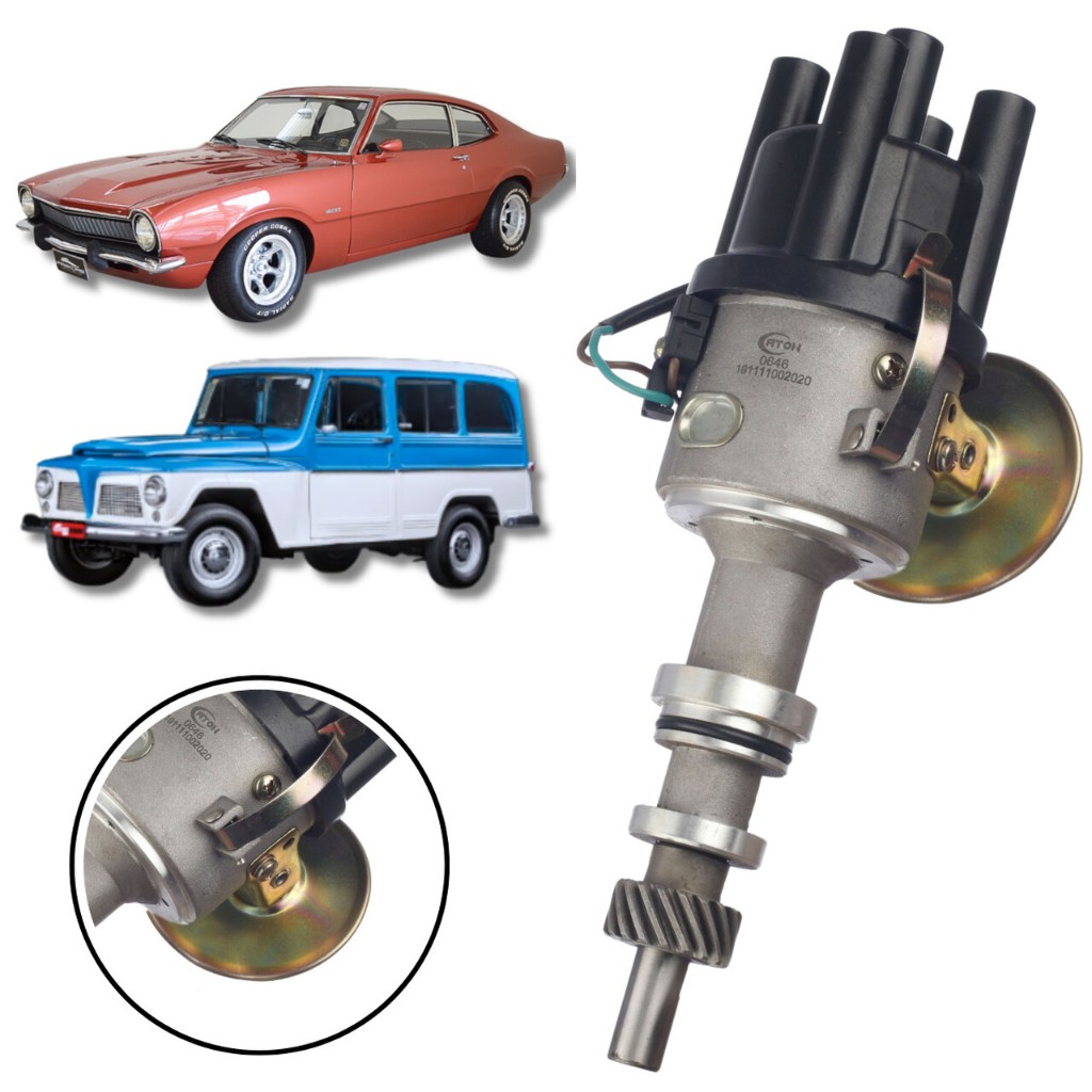 DISTRIBUIDOR DE IGNIÇÃO FORD MAVERICK RURAL F75 MOTOR 4CC