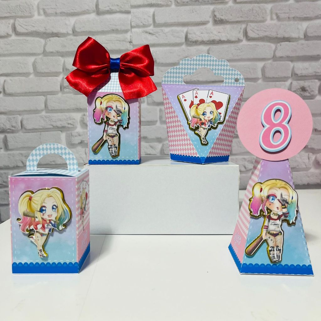 Kit Festa Infantil Alerquina Cute- Lembrancinhas - Aniversário - Caixinhas Personalizadas - Papelaria Personalizada