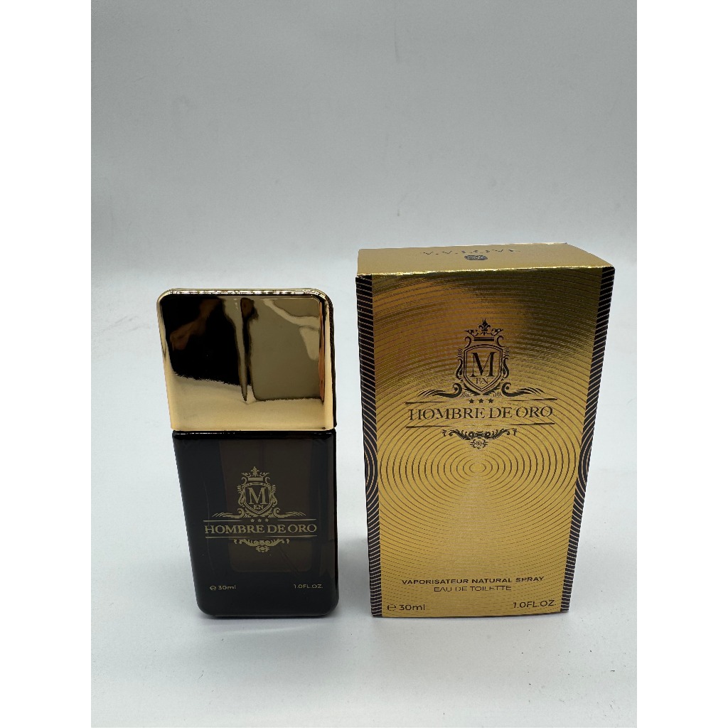 Perfume Importados Masculino HOMBRE DE ORO  30ML em Oferta na Shopee