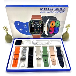 2026 Novo Smart Watch K9 Ultra Pro Max Seri 10 49mm com 7 Pulseiras Esporte em Oferta na Shopee
