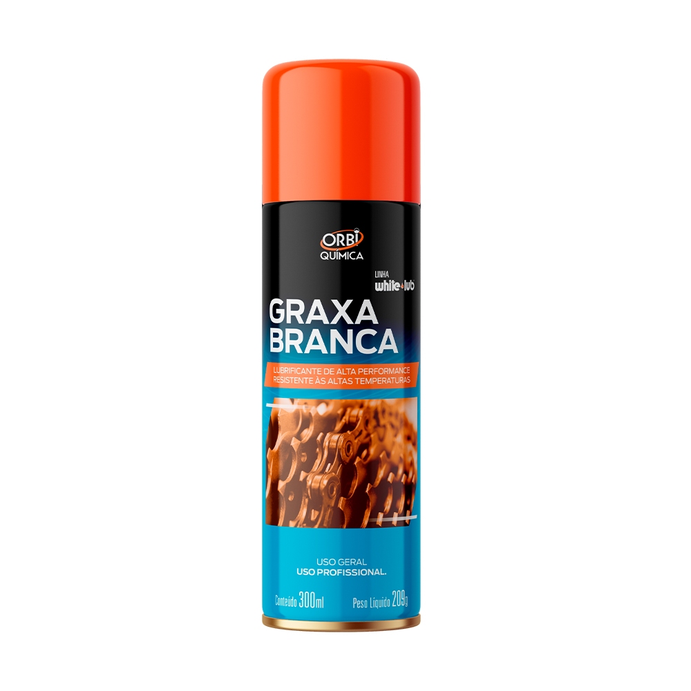 Graxa Branca - Liquida Spray 300ml (orb1539) 26149 em Oferta na Shopee