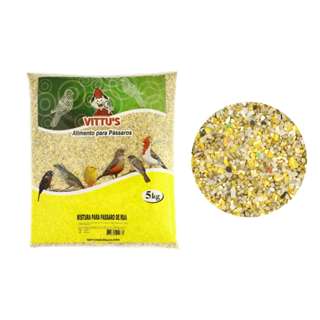 Mistura Ração Para Passarinhos De Rua 5kg Bom Preço E Qualidade em Oferta na Shopee