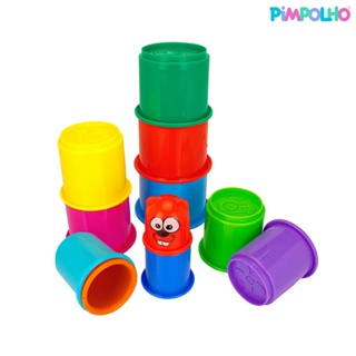 Brinquedo Empilhável Pimpolho Infantil 0-24 meses Colorido em Oferta na Shopee