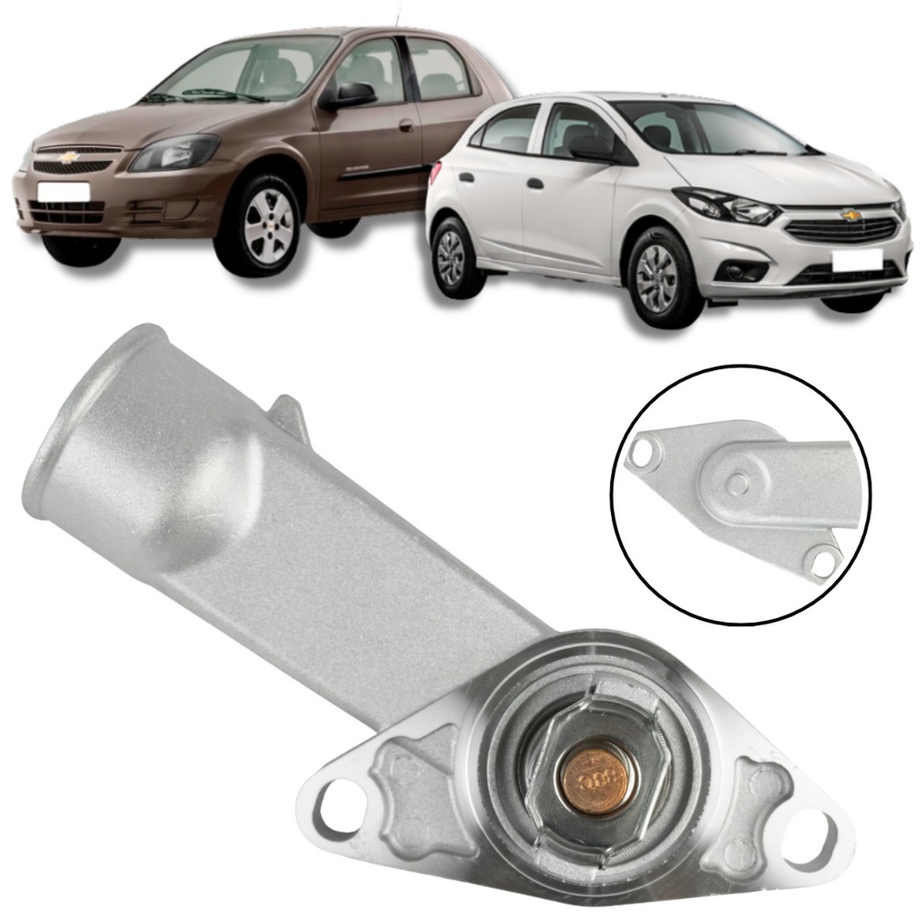CARCAÇA DE VÁLVULA TERMOSTÁTICA GM ONIX 2012/ CORSA CELTA PRISMA em Oferta na Shopee