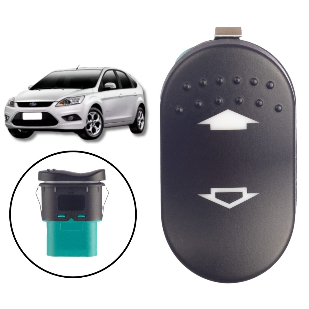 BOTÃO INTERRUPTOR VIDRO ELÉTRICO FORD FOCUS 2000/2008 em Oferta na Shopee