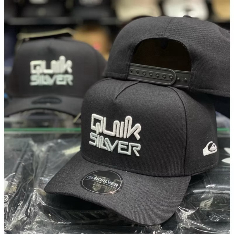 boné/quiksilver/snapback/masculino/surf/ajustavel