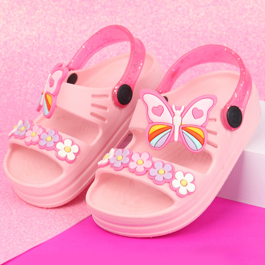 Sandália Papete Infantil Meninas Babuche Feminina em Oferta na Shopee