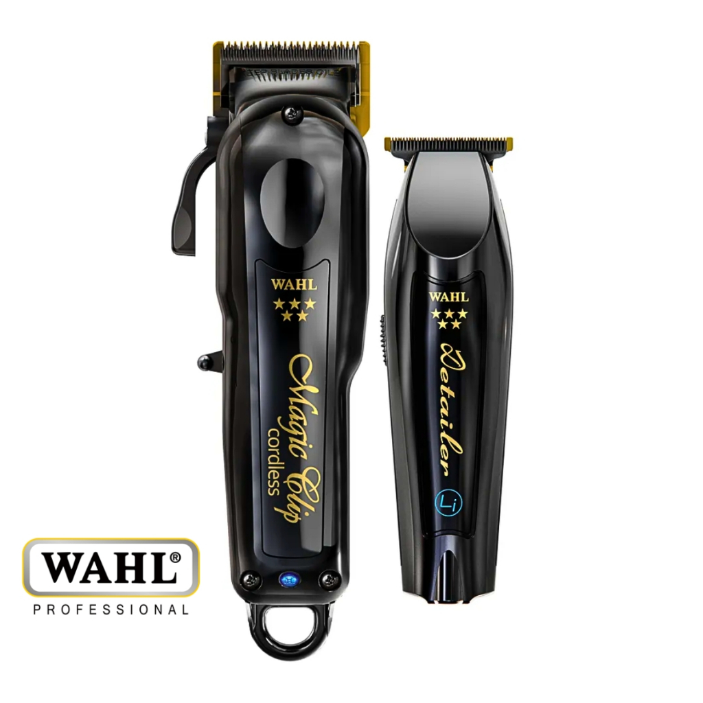 Kit Profissional Wahl 5 Star Barber Cordless Combo – Magic Clip & Detailer Li – Bivolt