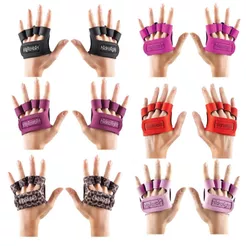 Luvinha Palmar Academia Treino Musculação Conforto Proteção De Academia Luva Mini Palma Fitness