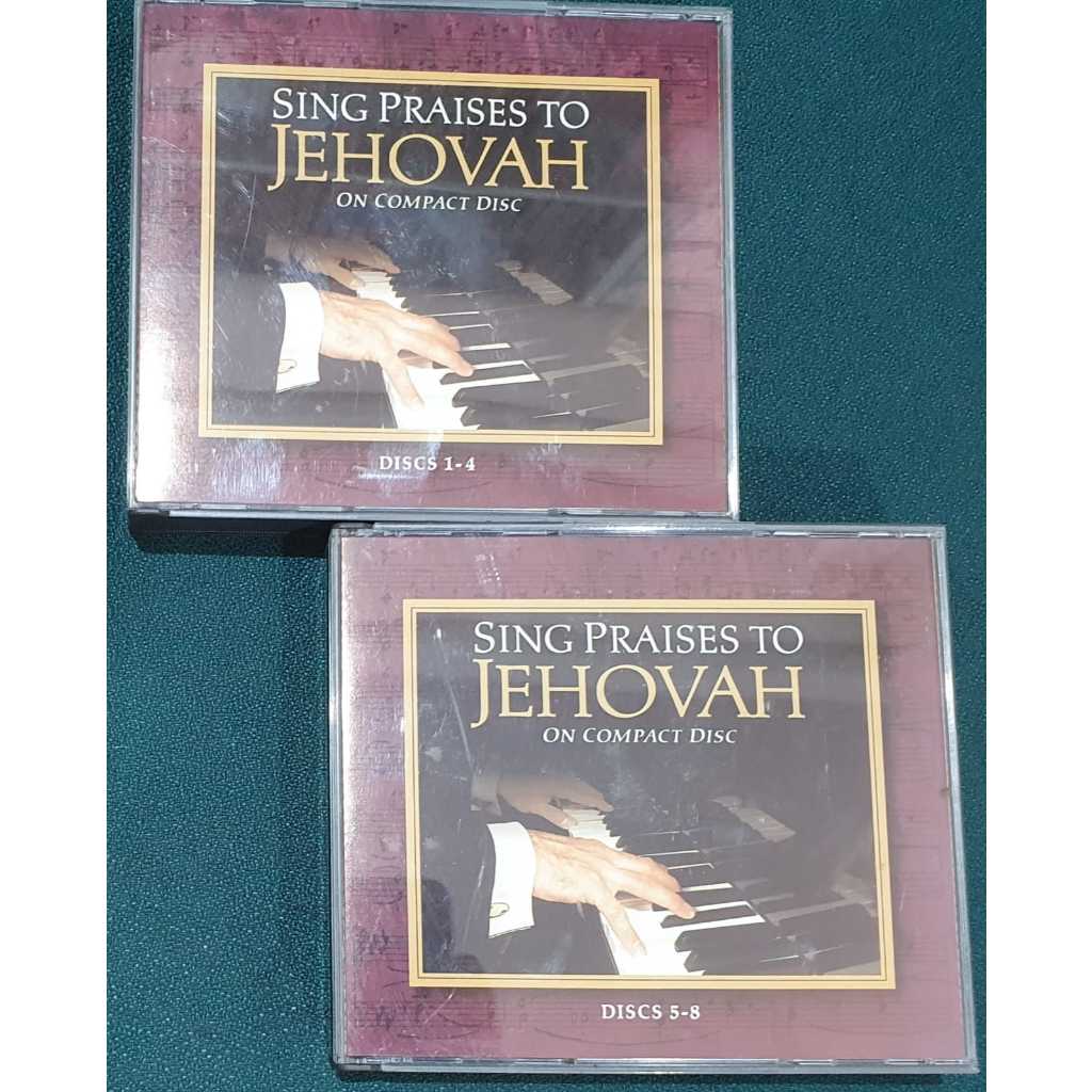 CD audio, Sing Praises to Jehovah on Compact Disc, 8 discos, importado, 1994