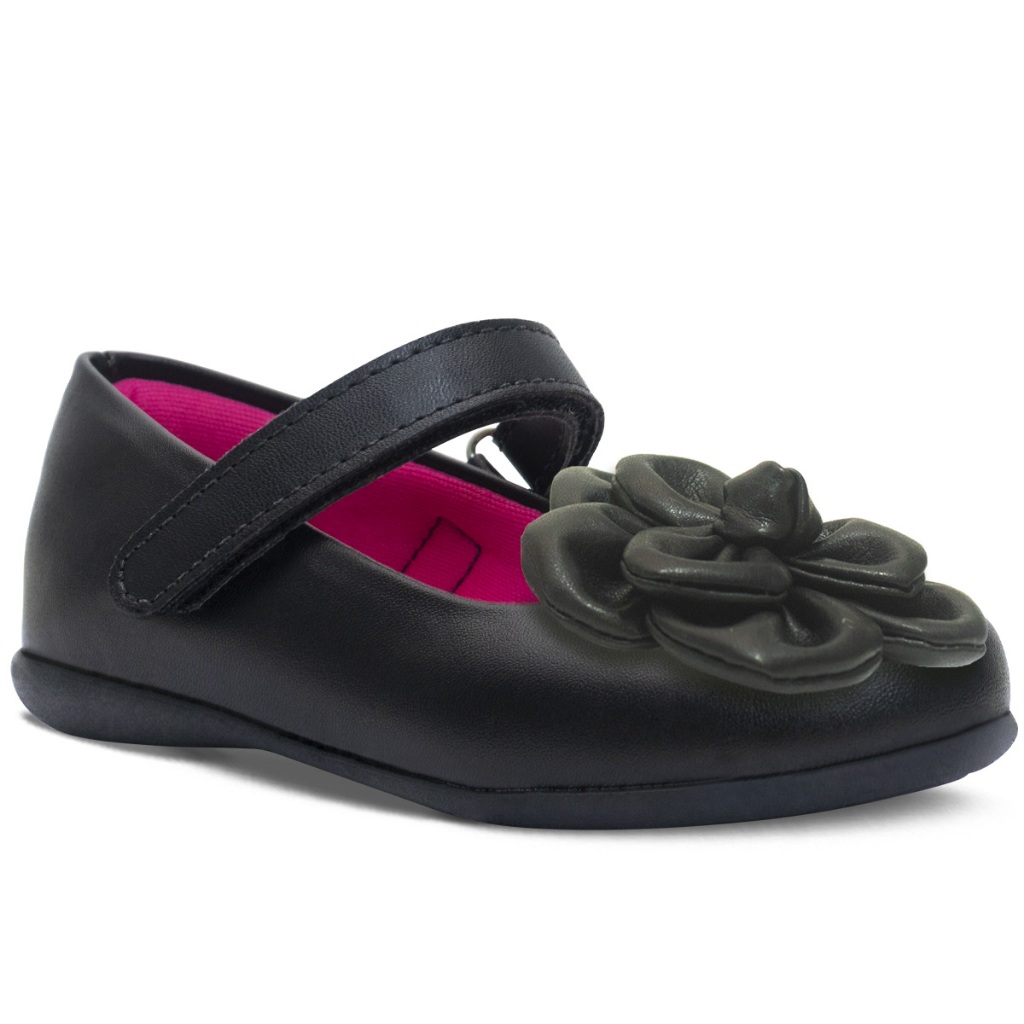 Sapatilha Feminina Infantil Nº 18 Ao 27 Menina Sapato Festa Boneca 02.45i