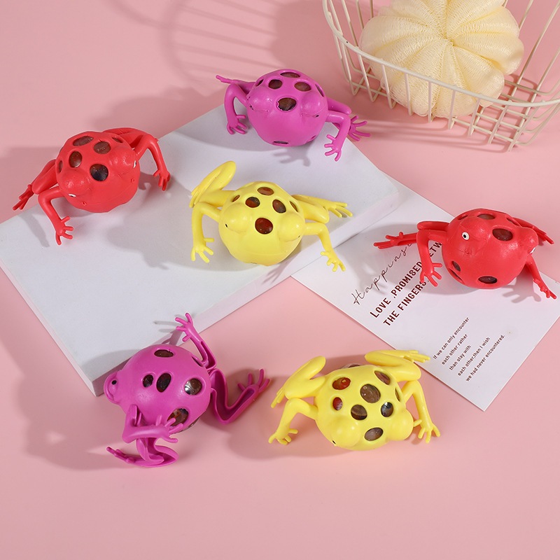 Brinquedos para aliviar brinquedos infantis Squishy Fidget Toy Anti Stress Sensorial Sapo Sapinho💯🥰