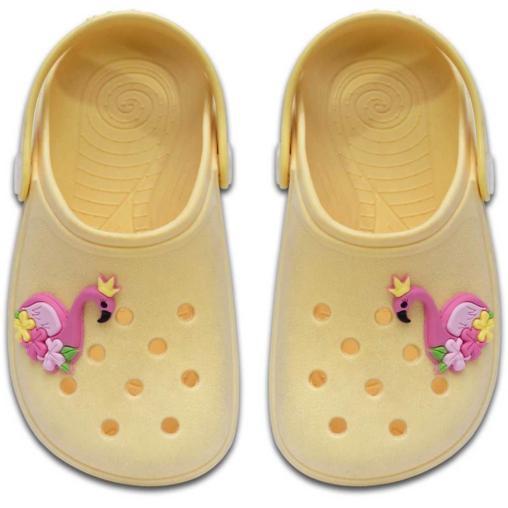 Sandalia Babuche Infantil Menina Flamingo Leve E Macio 12.33 em Oferta na Shopee