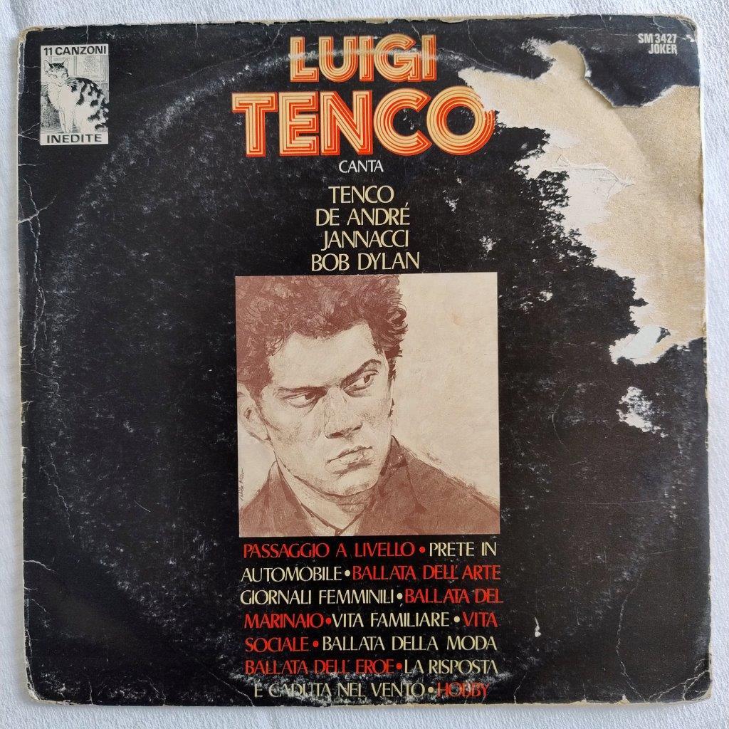 2 LPs: Luigi Tenco - Canta Tenco, De André, Jannacci, Bob Dylan + Se Stasera Sono Qui | Itália