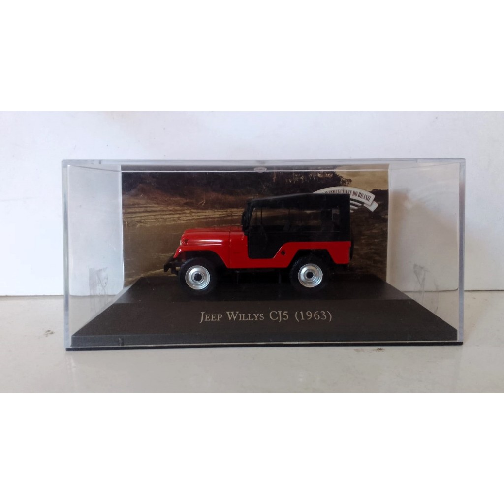 Miniatura Jeep Willys Cj5 1963 - Escala 1/43
