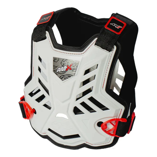 Colete Infantil AMX Para Moto Off Road Trilha Enduro Motocross