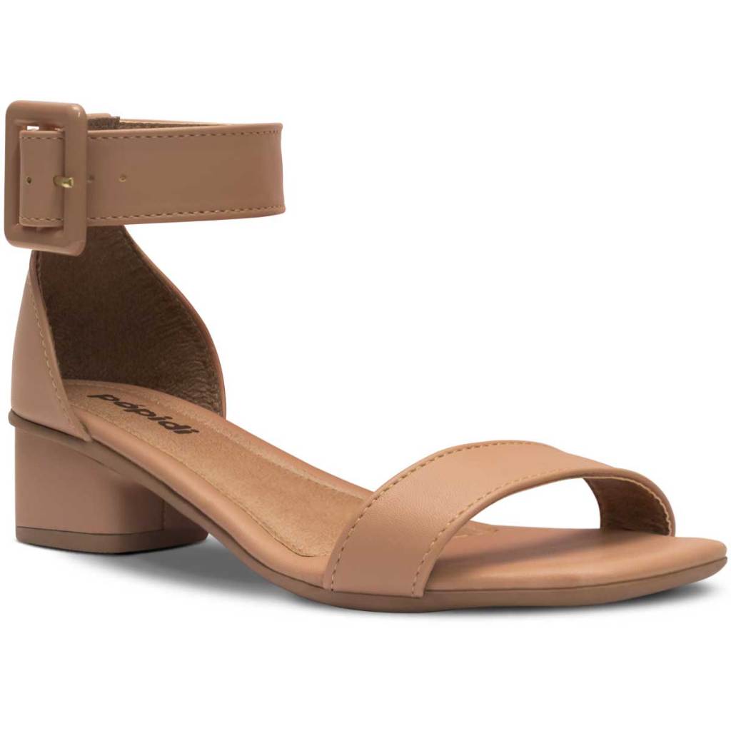 Sandália Infantil Menina Feminina Nº28 Ao 36 Moda Salto Grosso 05.01J em Oferta na Shopee