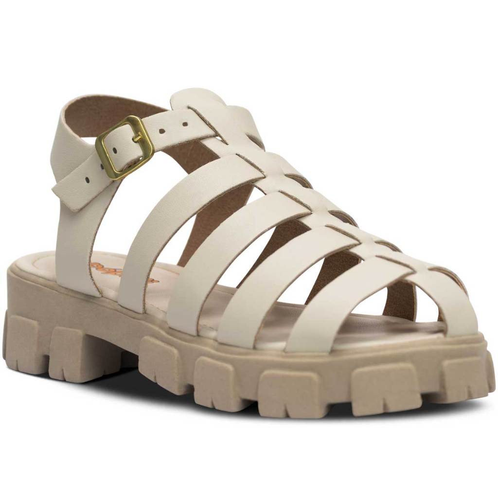 Sandália Pescadora Feminina Fisherman Tratorada Aranha Nº 28 Ao 36 Blogueira 16.04 em Oferta na Shopee