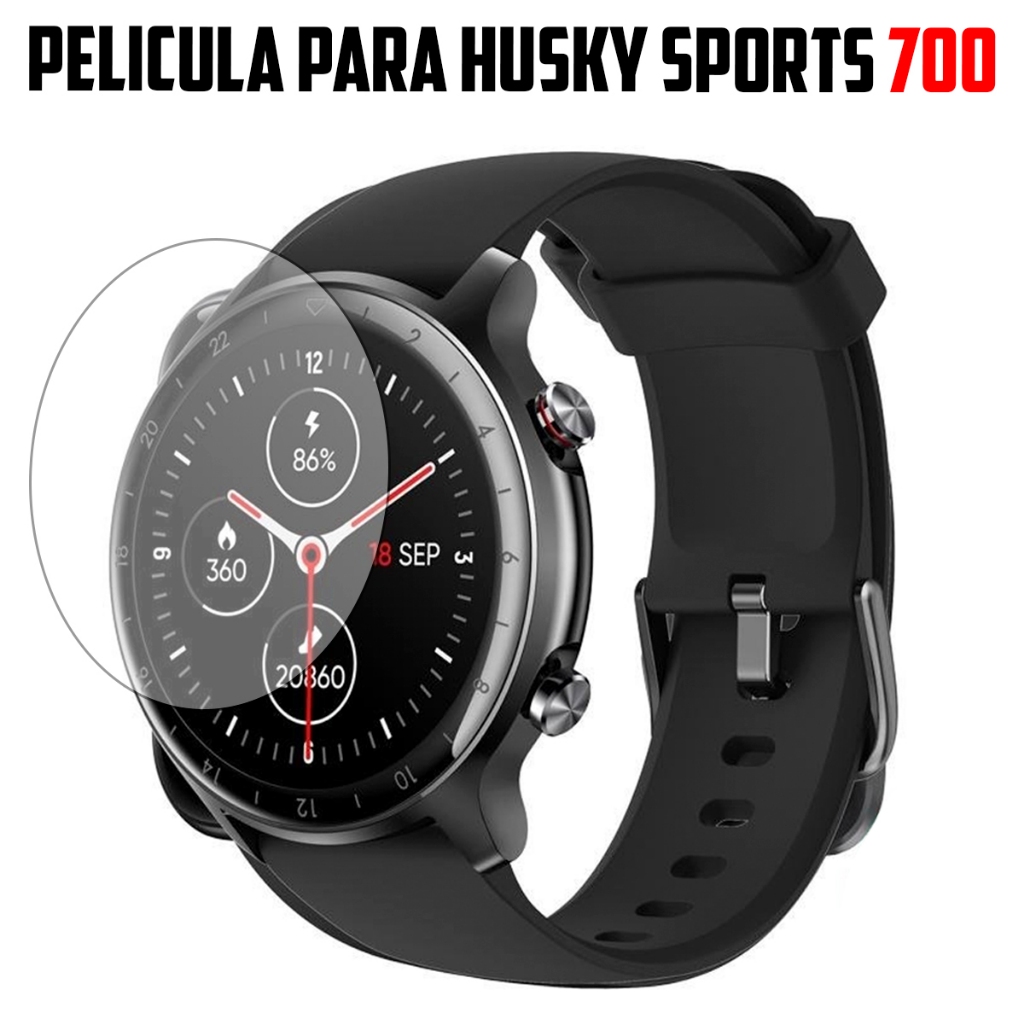 Película para Smartwatch Husky Sports 700 de vidro temperado Proteção de Tela