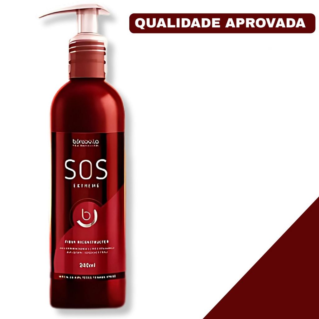 Borabella SOS Extreme Reconstrutor Anti-Emborrachamento - 240ml